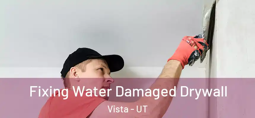  Fixing Water Damaged Drywall Vista - UT